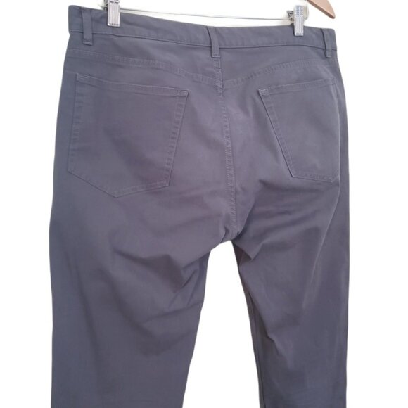 𝅺THEORY Raffi Grey Preppy Slim Fit  Office Date Night City Chic Jeans -  Men's - Picture 8 of 10